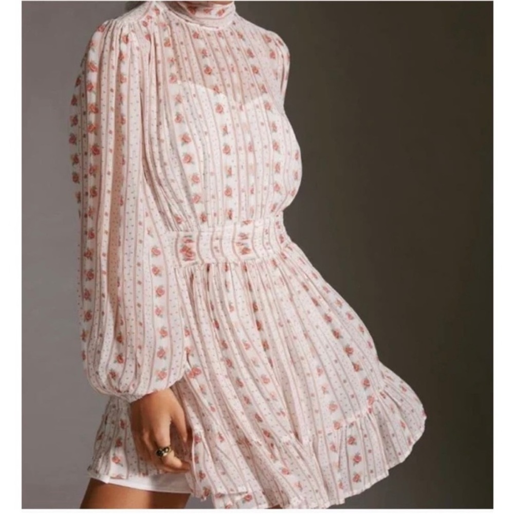 Anthropologie Let Me Be Floral Dress